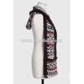 PK17ST304 new fashion ACRYLIC knitted Hooded Scarf